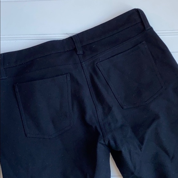 Eileen Fisher Skinny Cropped Knit Pants 2 - Picture 4 of 5